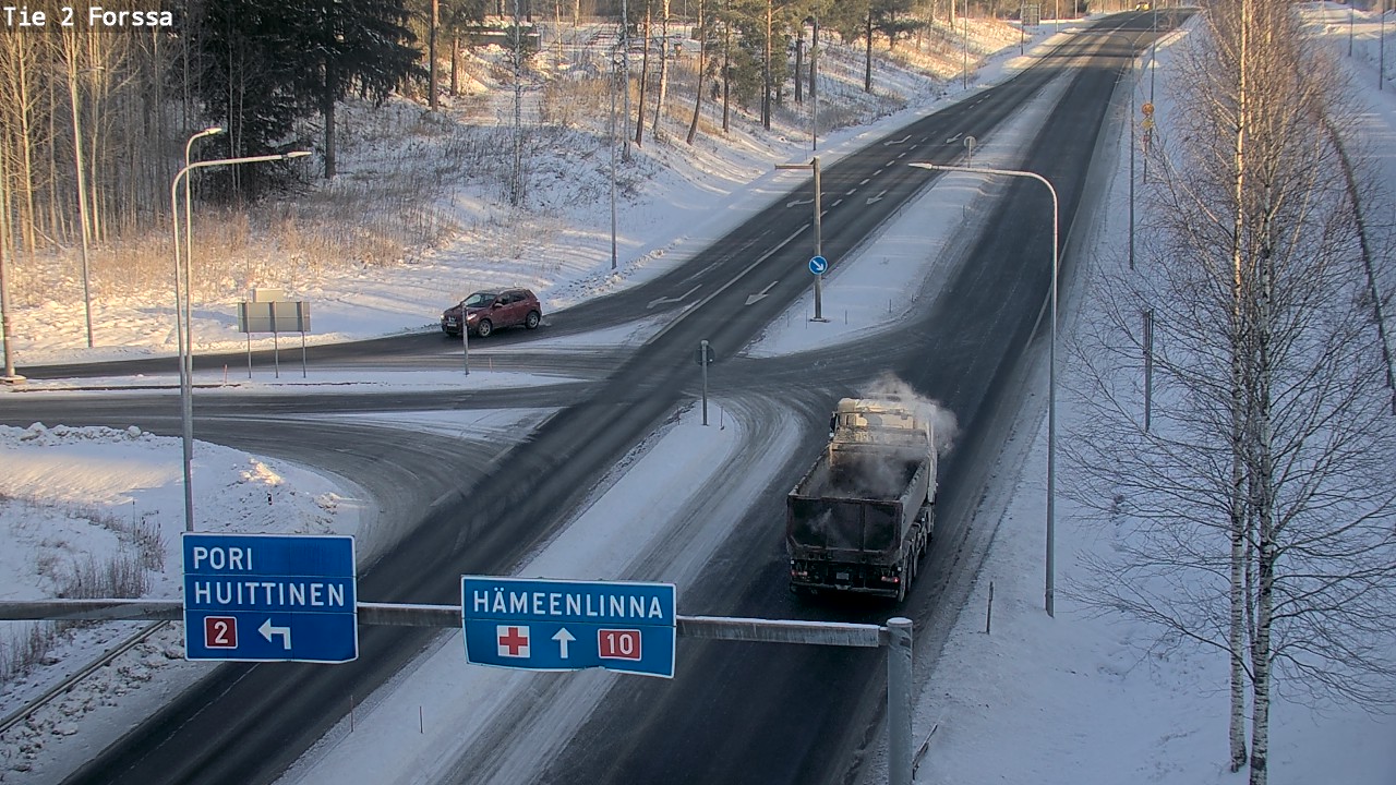 Weather Camera Image Road 2 Forssa, Forssa, Kanta-Häme