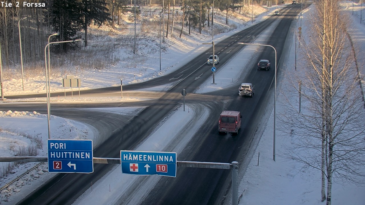 Weather Camera Image Road 2 Forssa, Forssa, Kanta-Häme