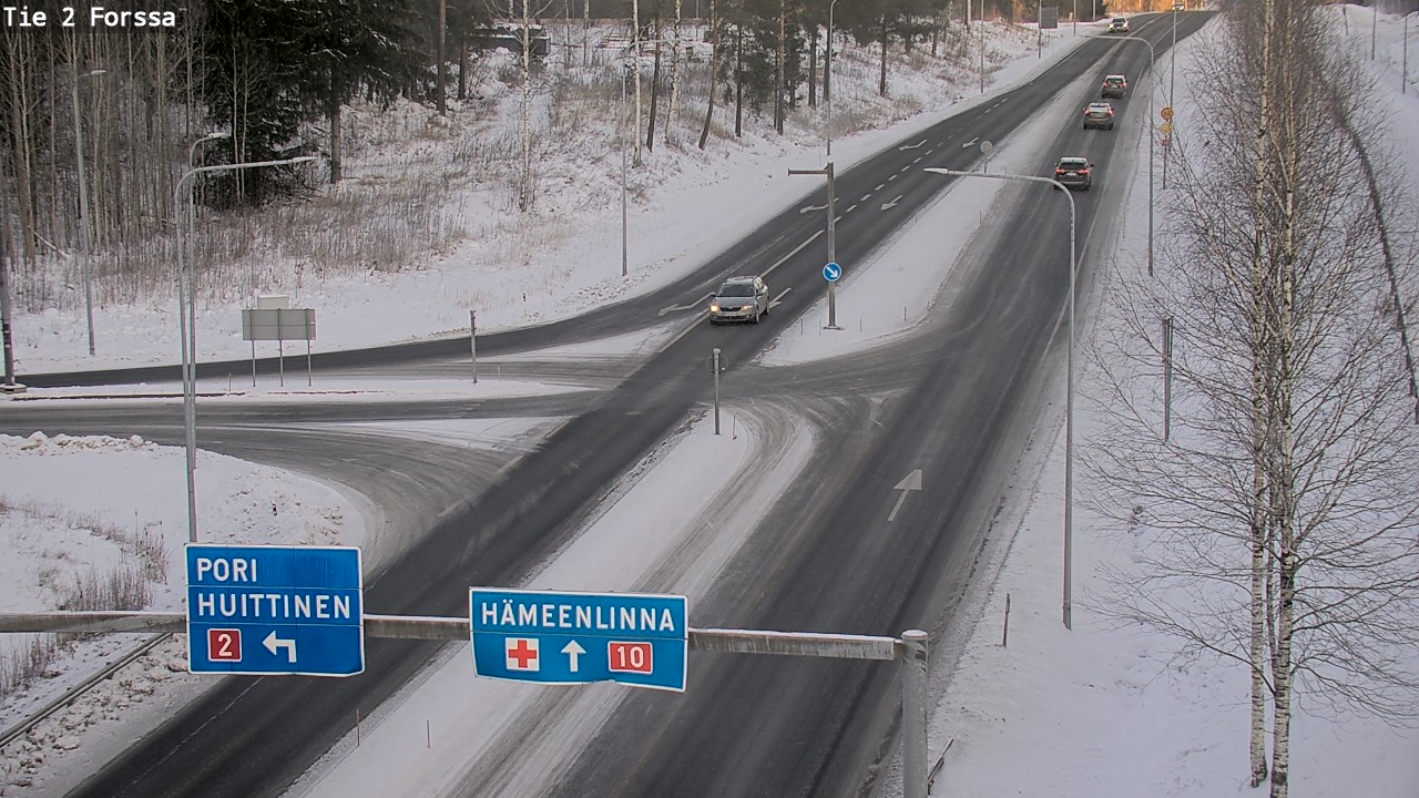 Weather Camera Image Väg 2 Forssa, Forssa, Kanta-Häme
