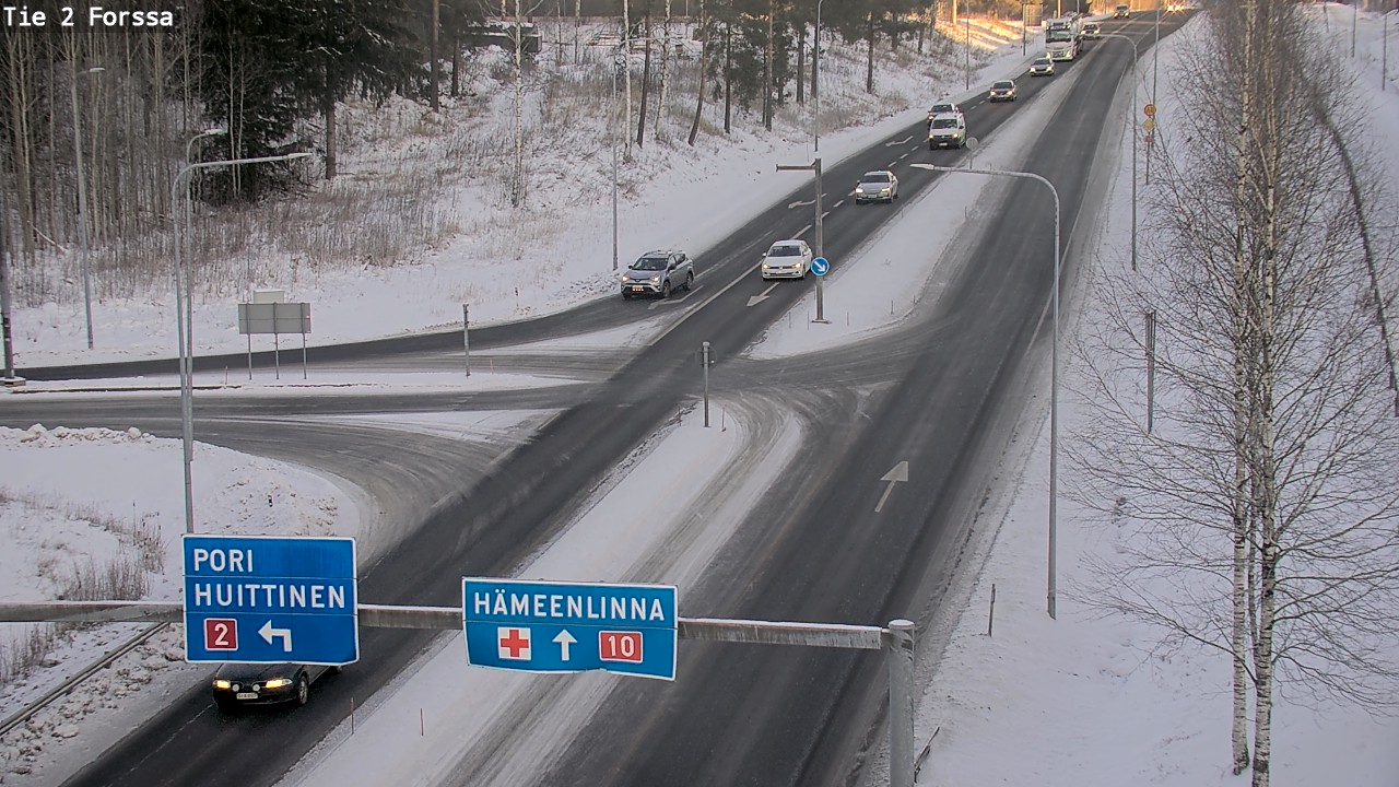 Weather Camera Image Väg 2 Forssa, Forssa, Kanta-Häme