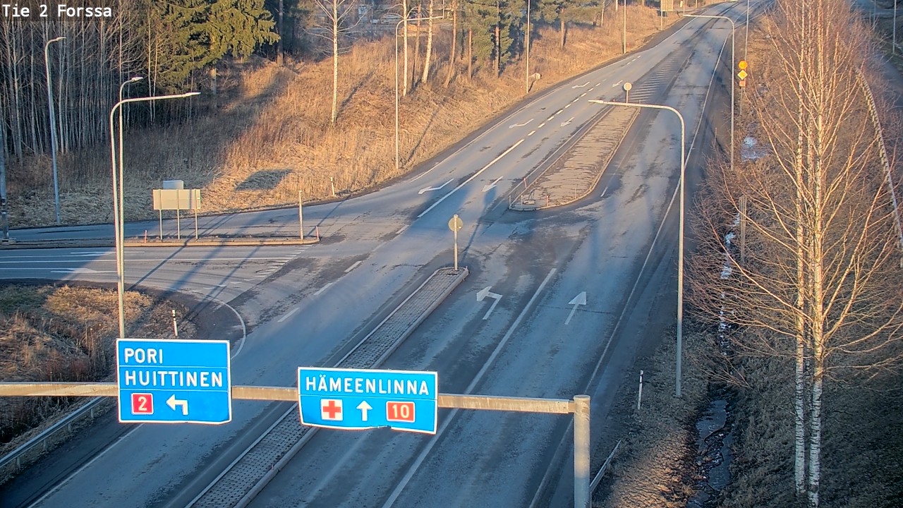 Weather Camera Image Väg 2 Forssa, Forssa, Kanta-Häme