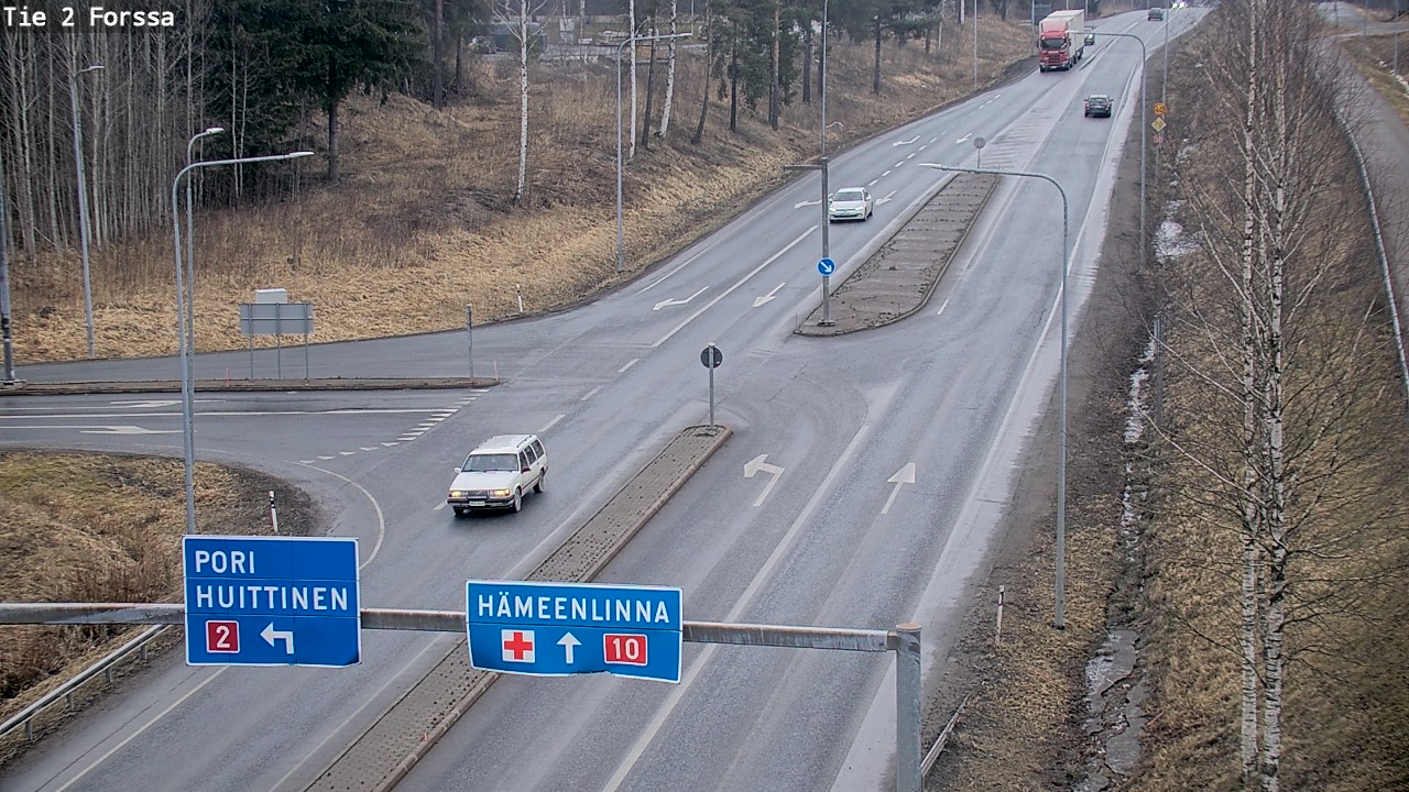 Weather Camera Image Väg 2 Forssa, Forssa, Kanta-Häme