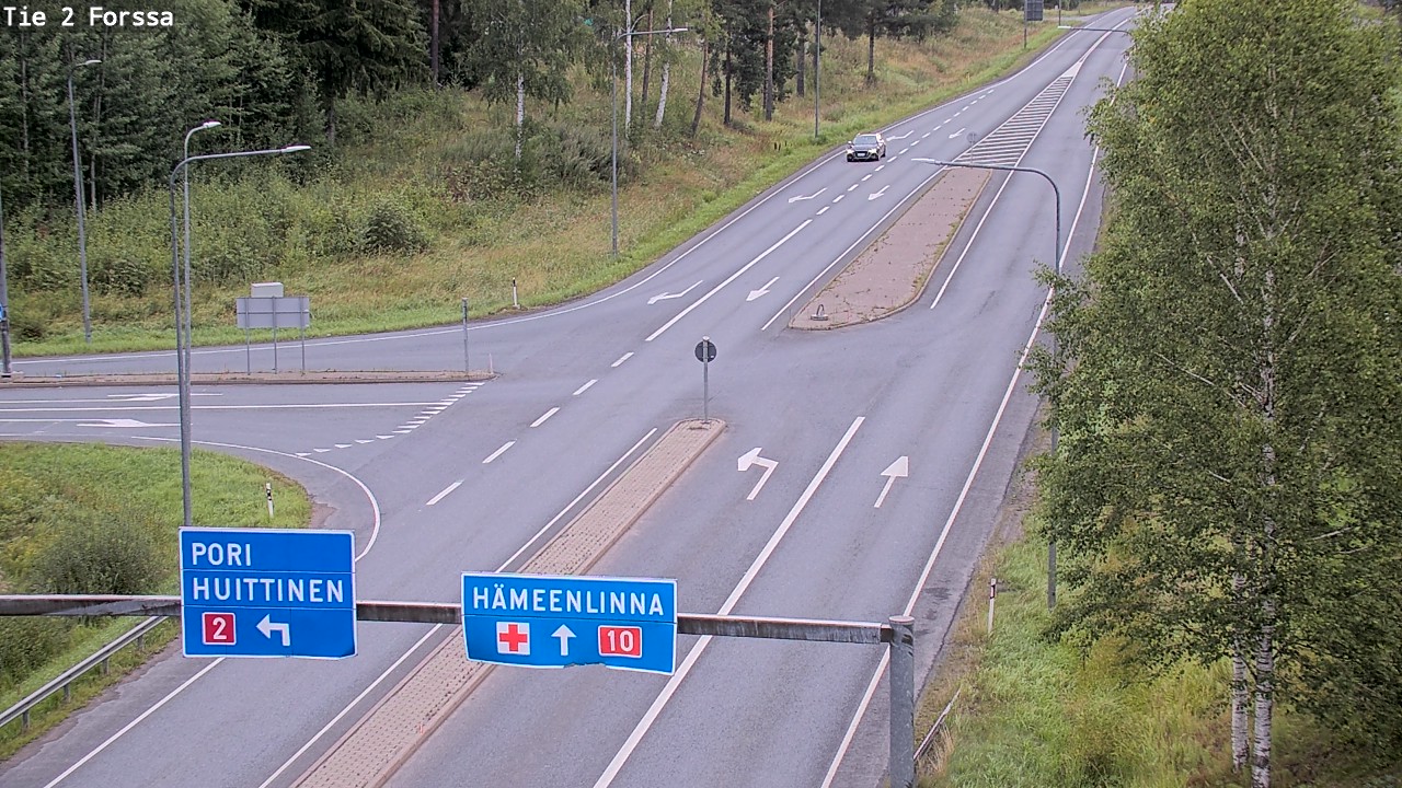 Weather Camera Image Road 2 Forssa, Forssa, Kanta-Häme