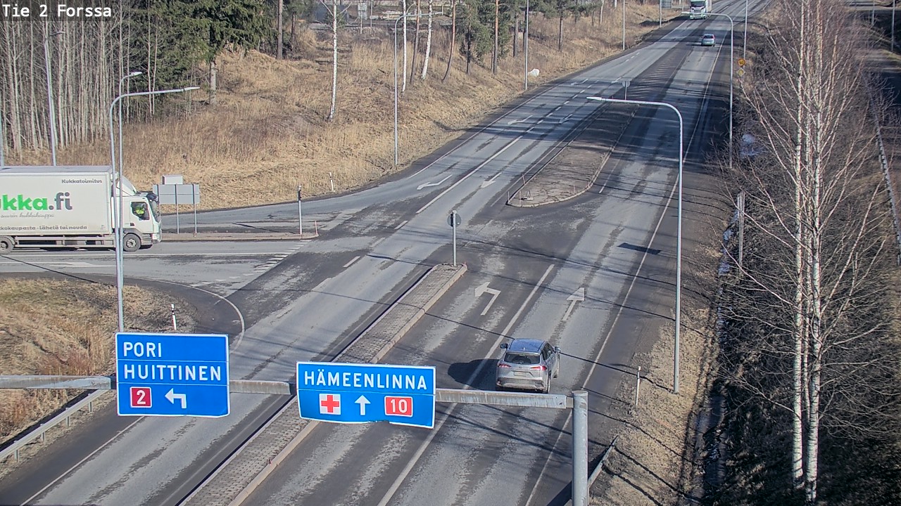 Weather Camera Image Väg 2 Forssa, Forssa, Kanta-Häme