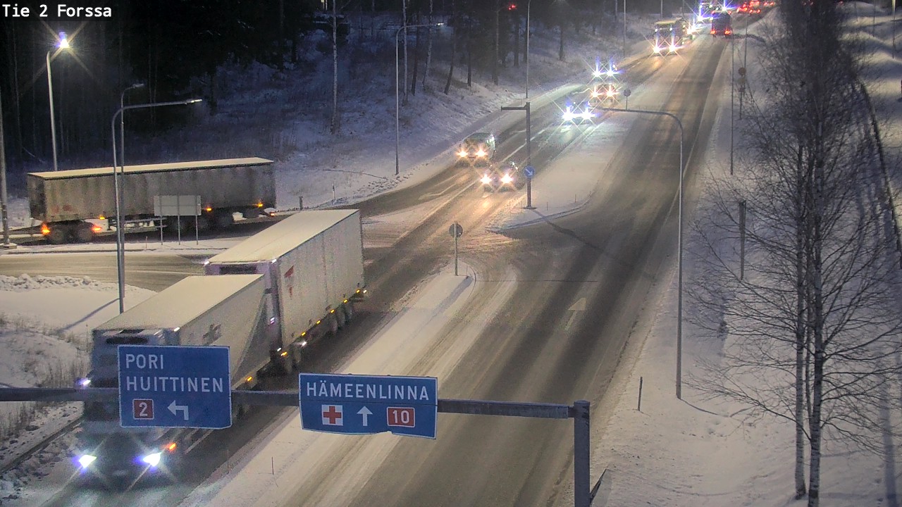 Weather Camera Image Väg 2 Forssa, Forssa, Kanta-Häme