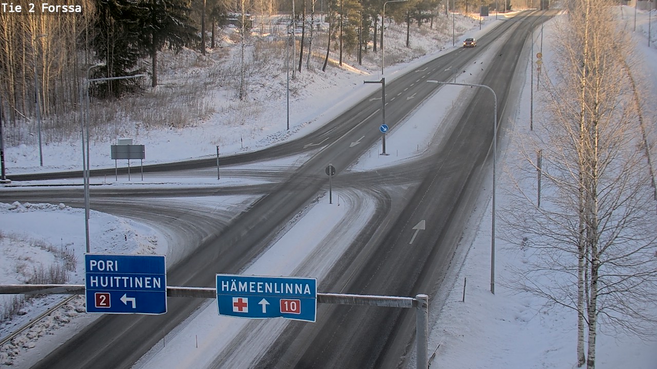Weather Camera Image Road 2 Forssa, Forssa, Kanta-Häme