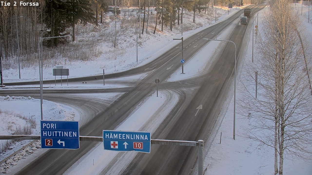 Weather Camera Image Road 2 Forssa, Forssa, Kanta-Häme