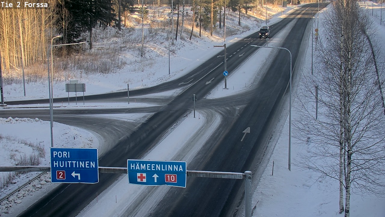 Weather Camera Image Väg 2 Forssa, Forssa, Kanta-Häme