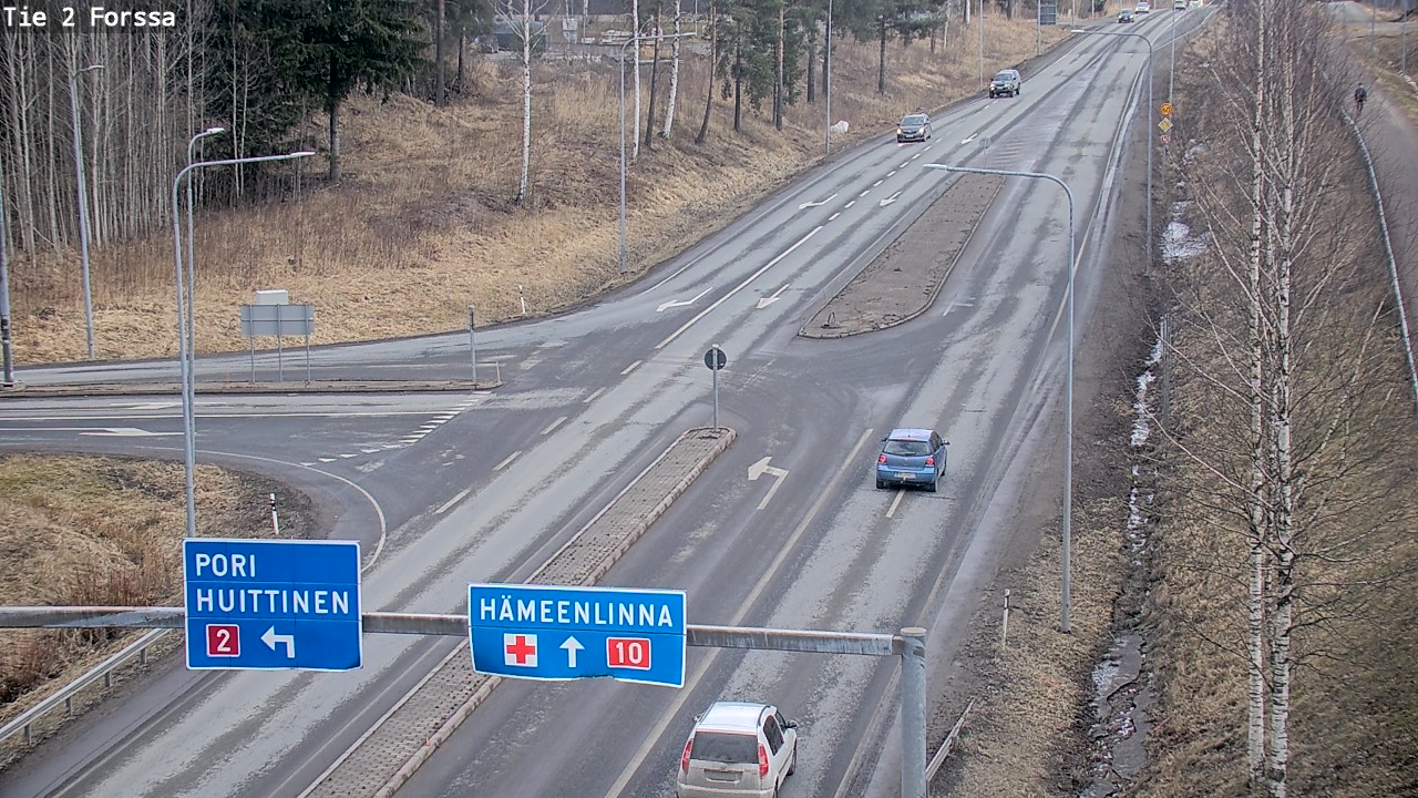 Weather Camera Image Väg 2 Forssa, Forssa, Kanta-Häme