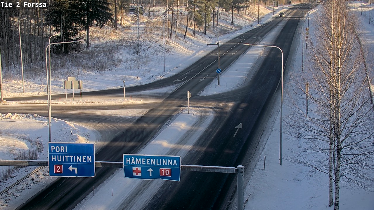 Weather Camera Image Road 2 Forssa, Forssa, Kanta-Häme