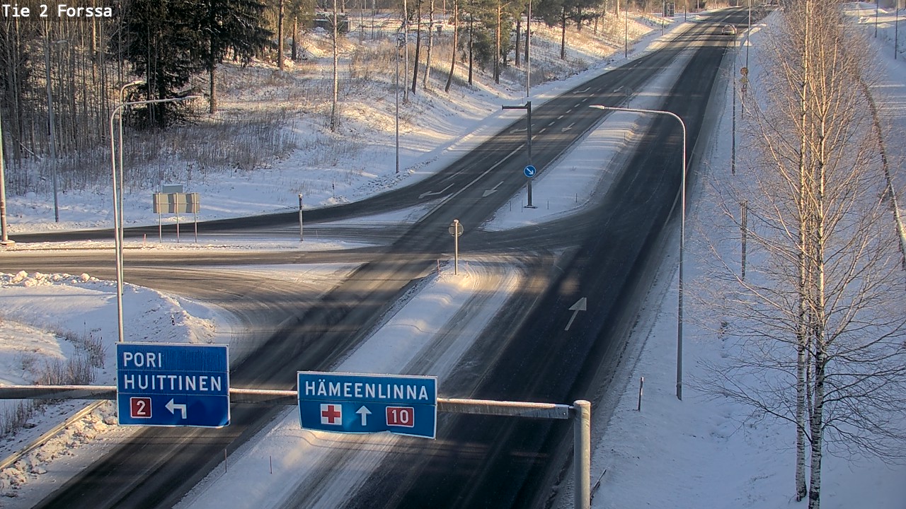 Weather Camera Image Road 2 Forssa, Forssa, Kanta-Häme