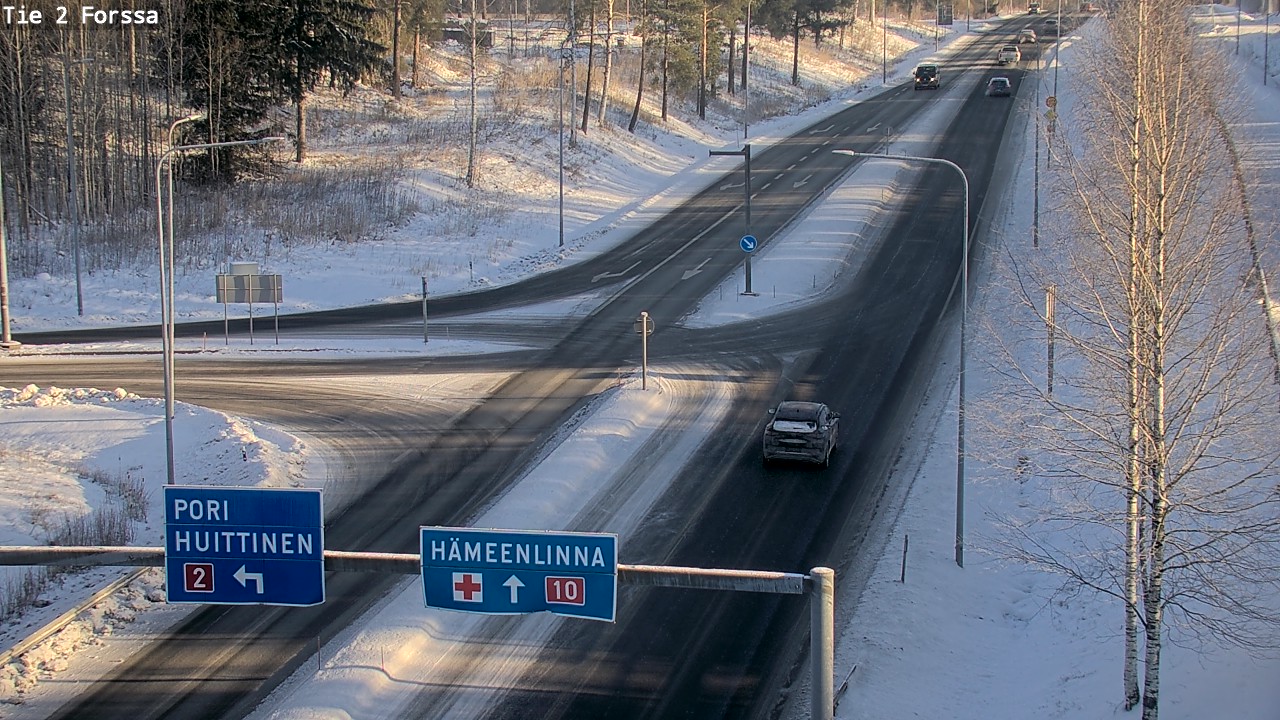 Weather Camera Image Road 2 Forssa, Forssa, Kanta-Häme