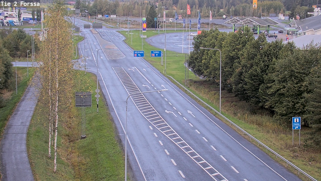 Weather Camera Image Road 2 Forssa, Forssa, Kanta-Häme