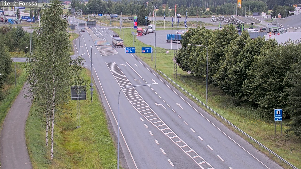 Weather Camera Image Väg 2 Forssa, Forssa, Kanta-Häme