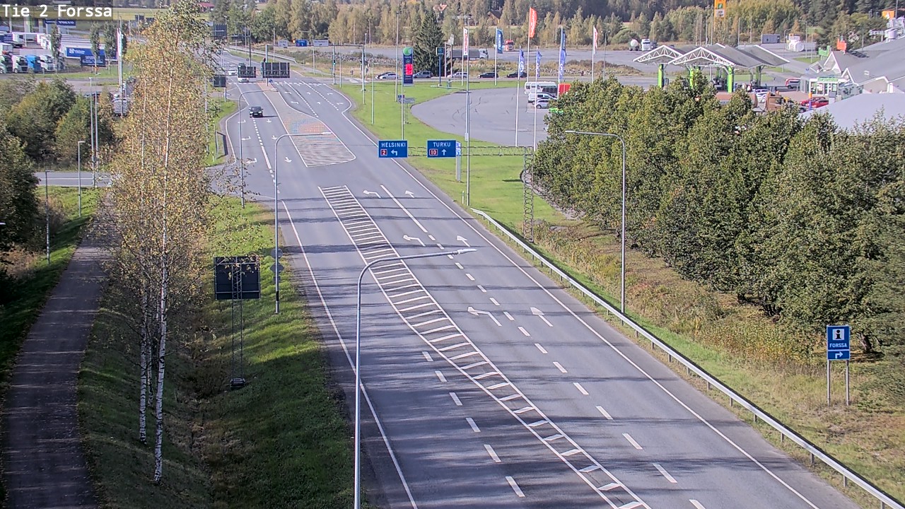 Weather Camera Image Road 2 Forssa, Forssa, Kanta-Häme