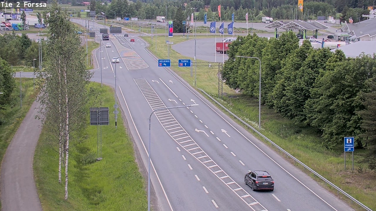 Weather Camera Image Väg 2 Forssa, Forssa, Kanta-Häme