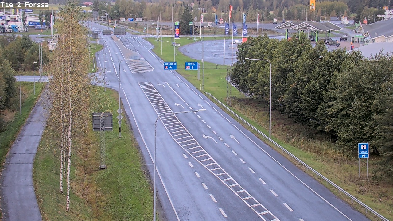 Weather Camera Image Road 2 Forssa, Forssa, Kanta-Häme