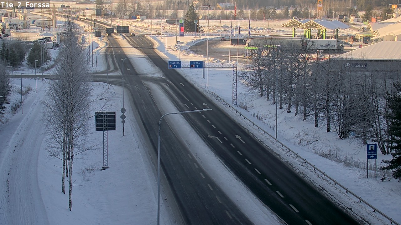 Weather Camera Image Väg 2 Forssa, Forssa, Kanta-Häme