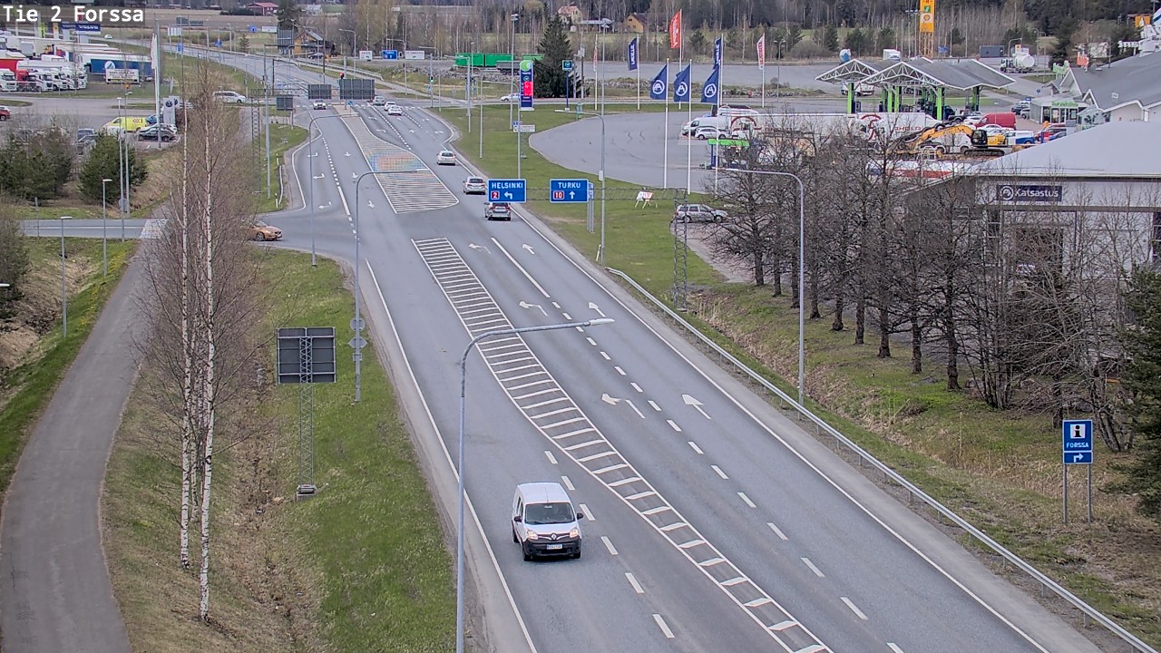 Weather Camera Image Väg 2 Forssa, Forssa, Kanta-Häme