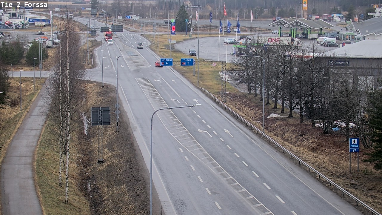 Weather Camera Image Road 2 Forssa, Forssa, Kanta-Häme