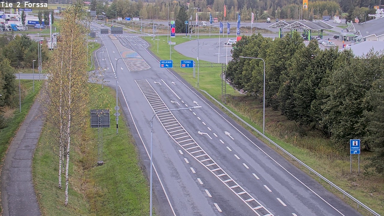 Weather Camera Image Road 2 Forssa, Forssa, Kanta-Häme
