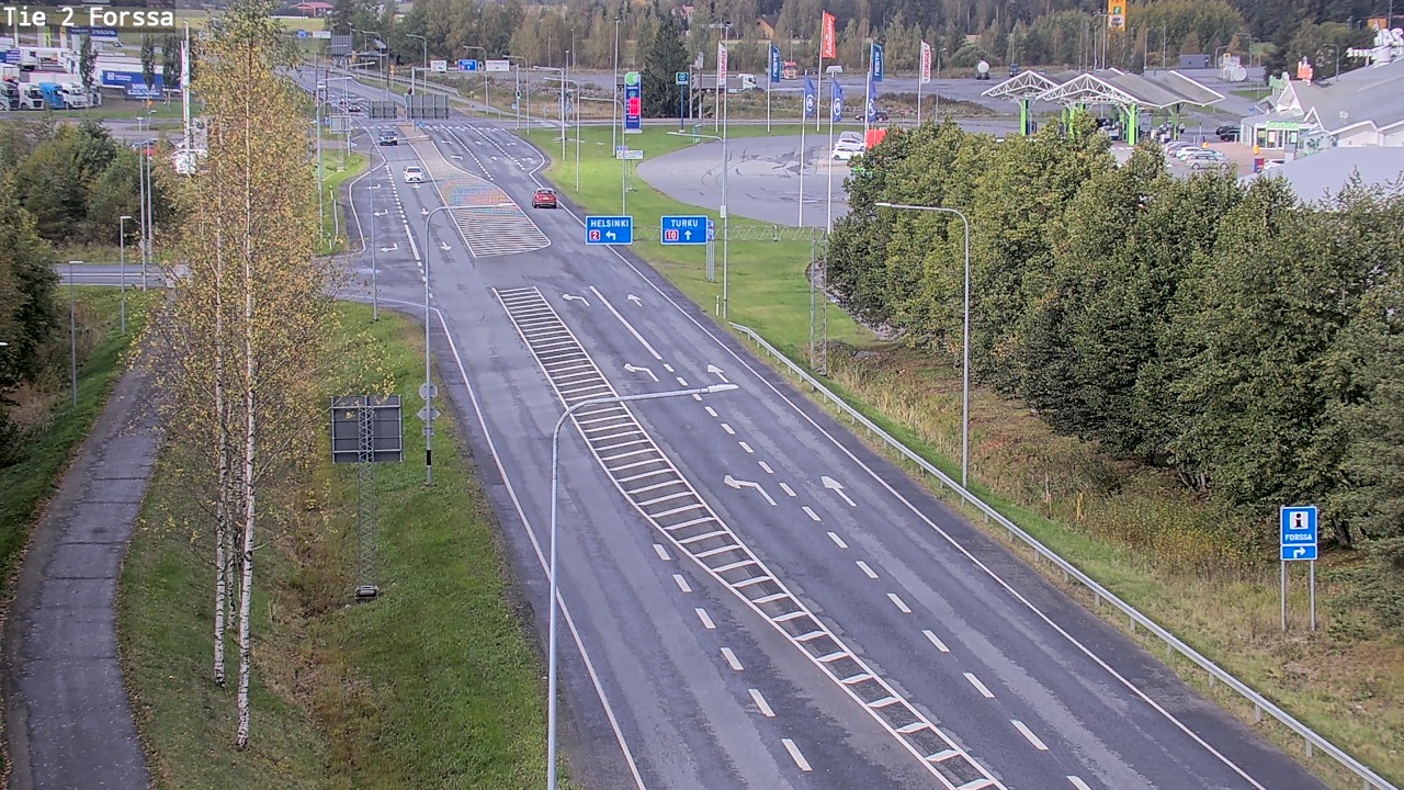 Weather Camera Image Road 2 Forssa, Forssa, Kanta-Häme