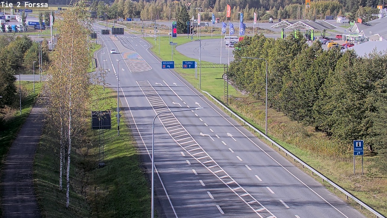 Weather Camera Image Road 2 Forssa, Forssa, Kanta-Häme