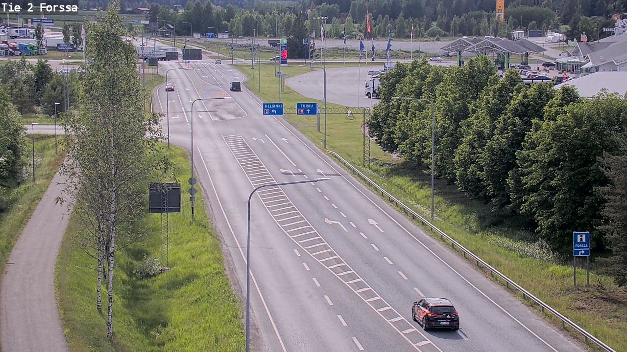 Kelikamerat Kuva Tie 2 Forssa, Forssa, Kanta-Häme