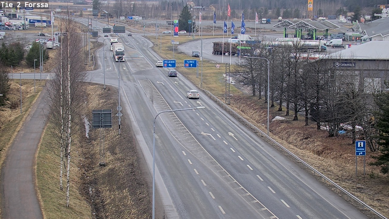 Weather Camera Image Road 2 Forssa, Forssa, Kanta-Häme