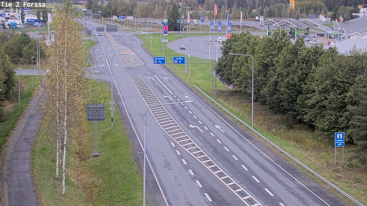 Weather Camera Image Road 2 Forssa, Forssa, Kanta-Häme