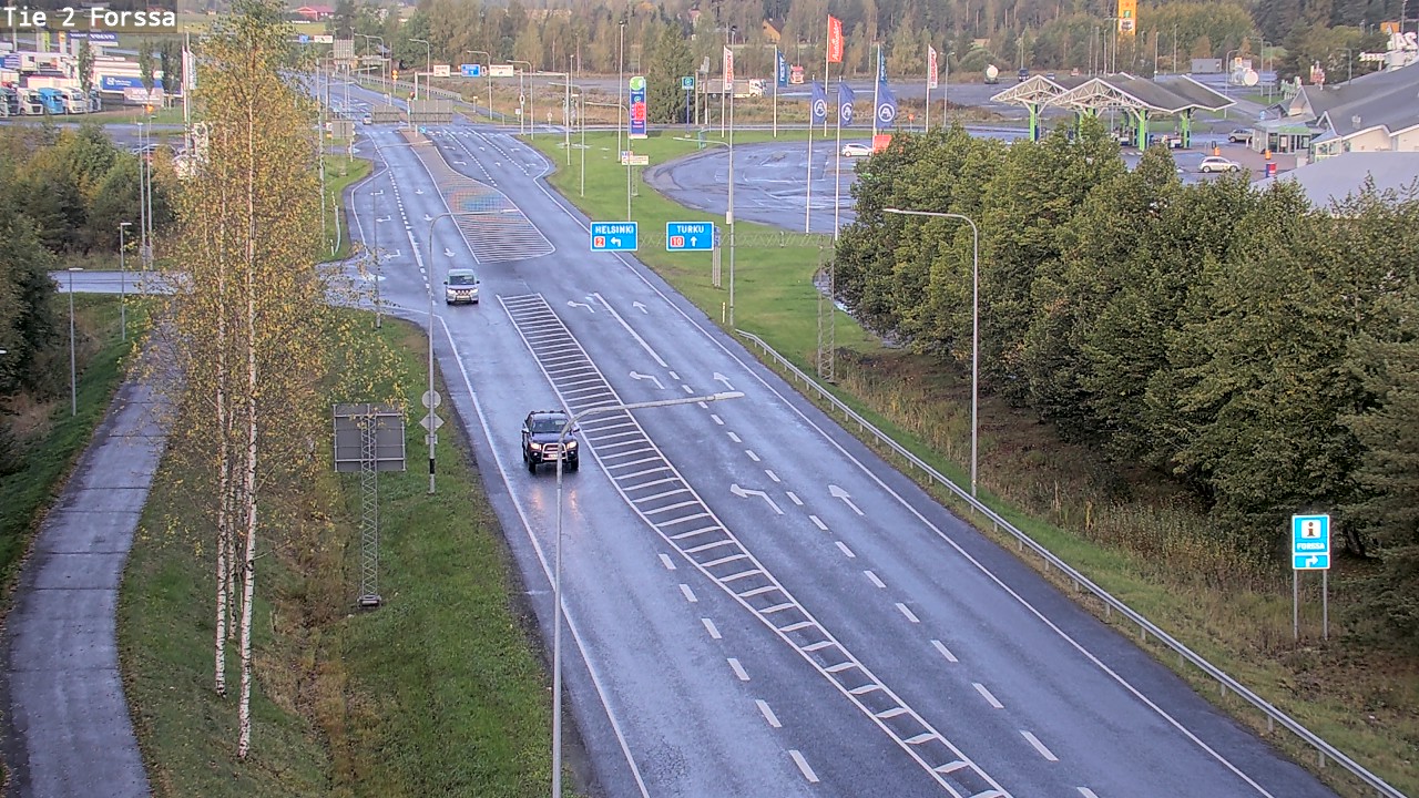 Weather Camera Image Road 2 Forssa, Forssa, Kanta-Häme