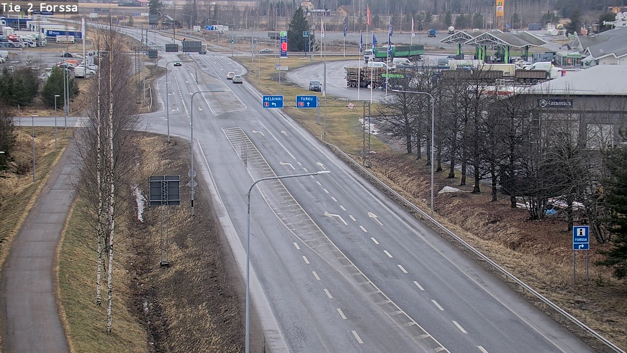 Weather Camera Image Road 2 Forssa, Forssa, Kanta-Häme