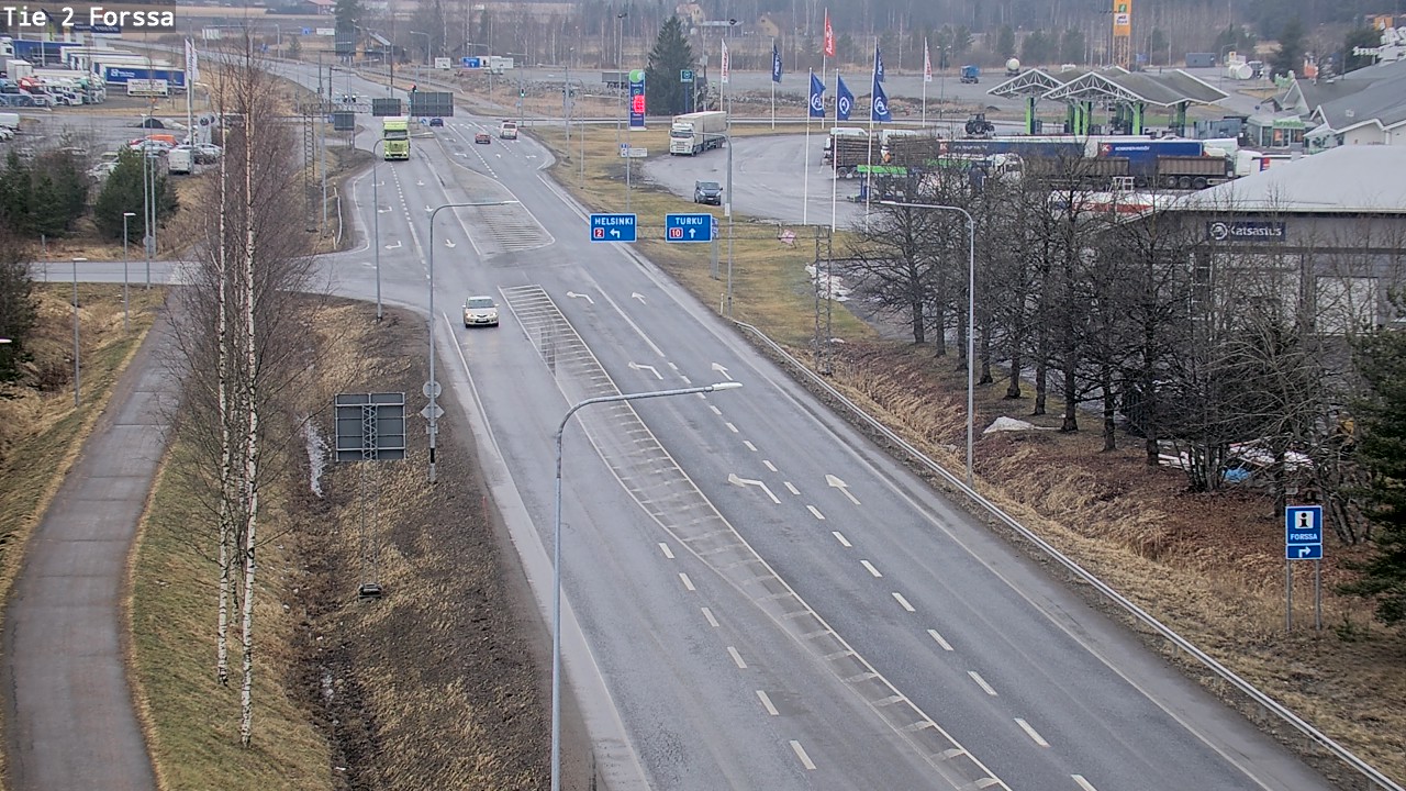 Weather Camera Image Road 2 Forssa, Forssa, Kanta-Häme