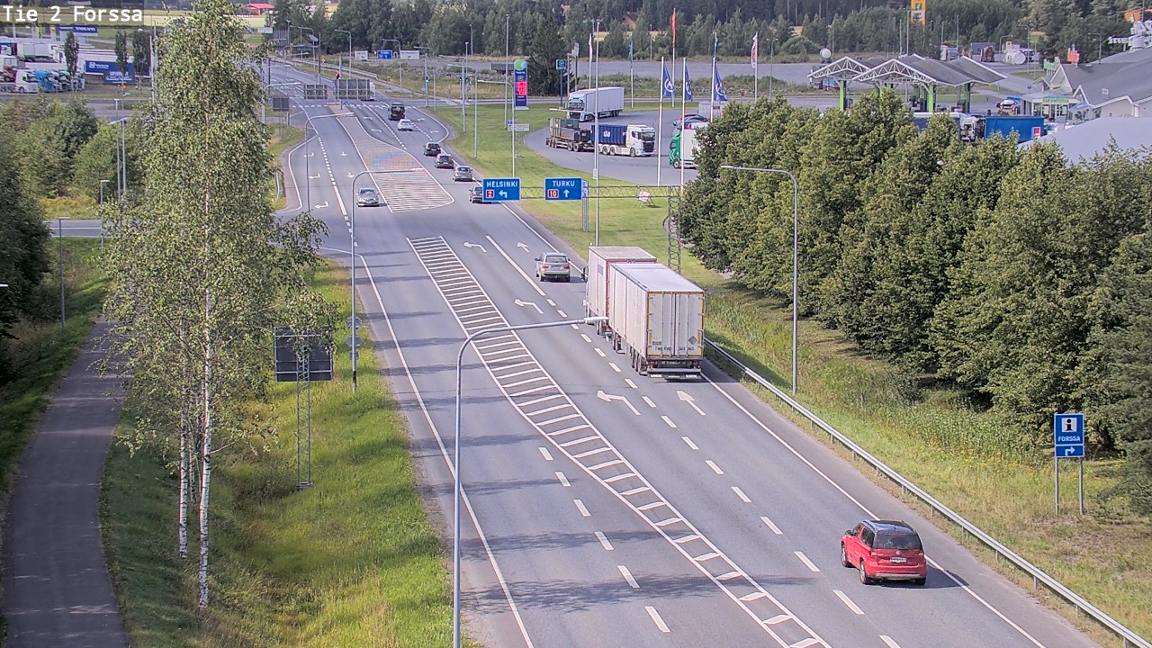 Kelikamerat Kuva Tie 2 Forssa, Forssa, Kanta-Häme