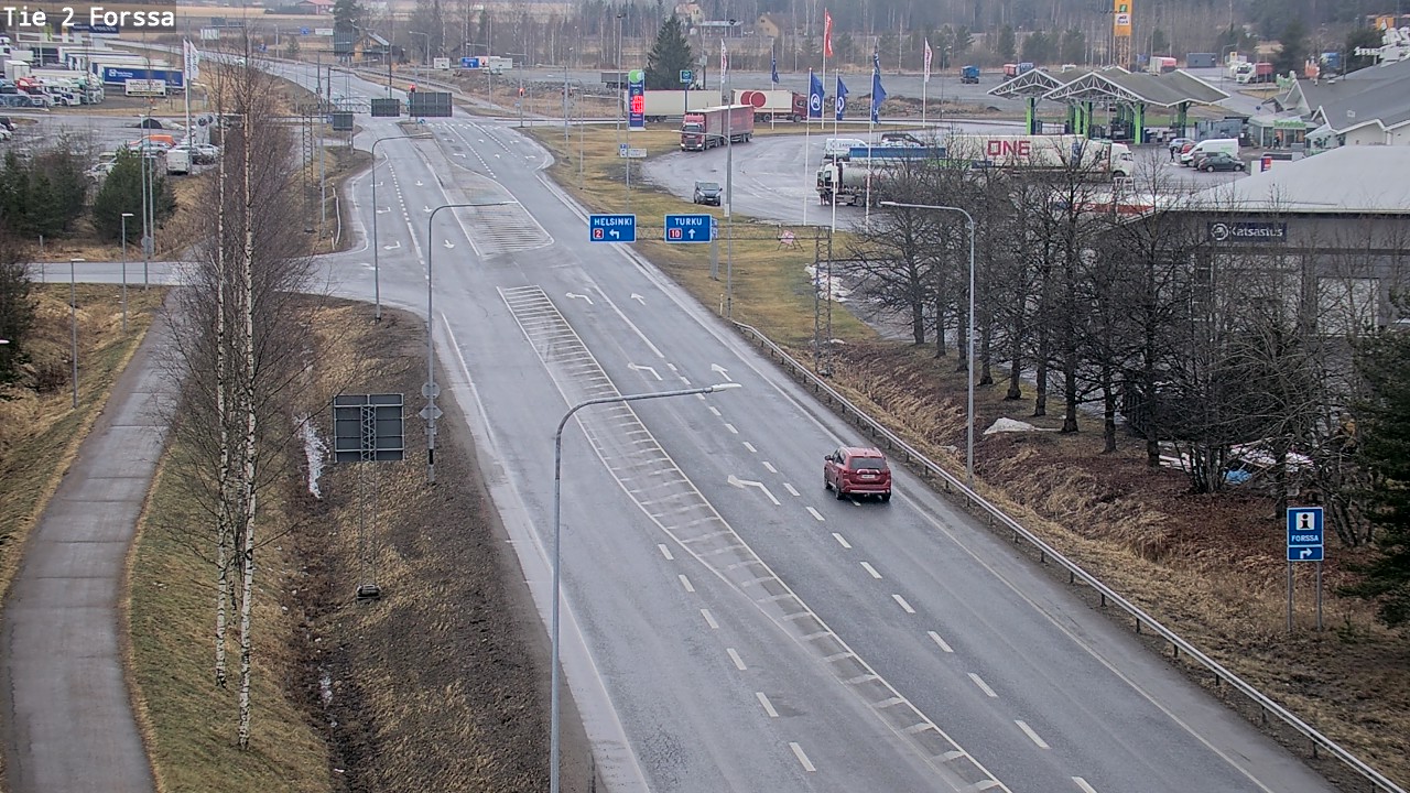 Weather Camera Image Road 2 Forssa, Forssa, Kanta-Häme