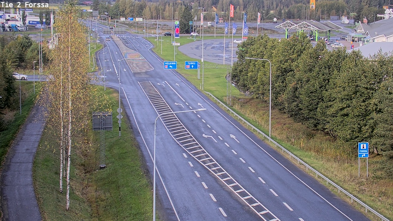 Weather Camera Image Road 2 Forssa, Forssa, Kanta-Häme