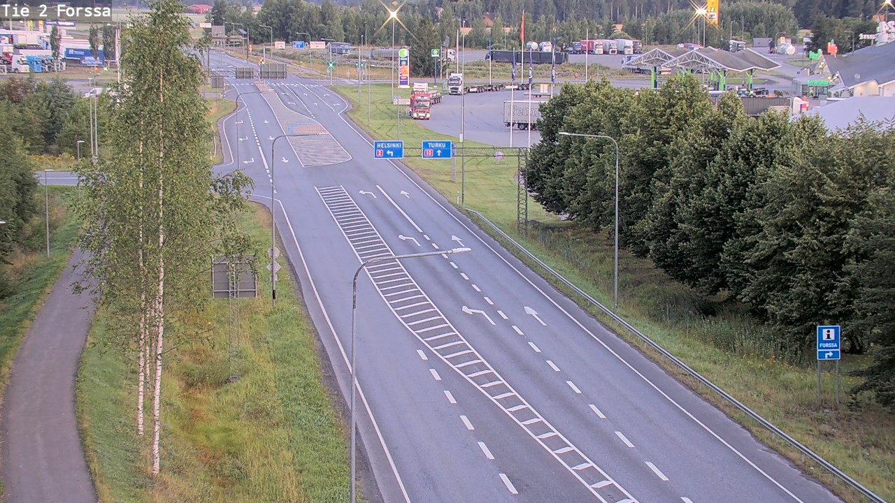 Weather Camera Image Road 2 Forssa, Forssa, Kanta-Häme