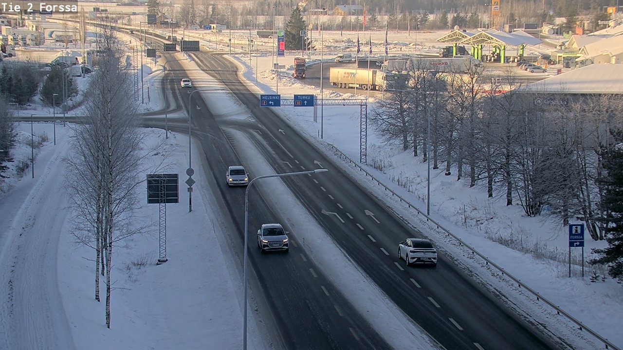 Weather Camera Image Väg 2 Forssa, Forssa, Kanta-Häme