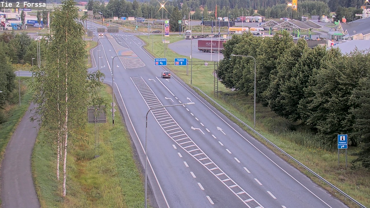 Weather Camera Image Road 2 Forssa, Forssa, Kanta-Häme