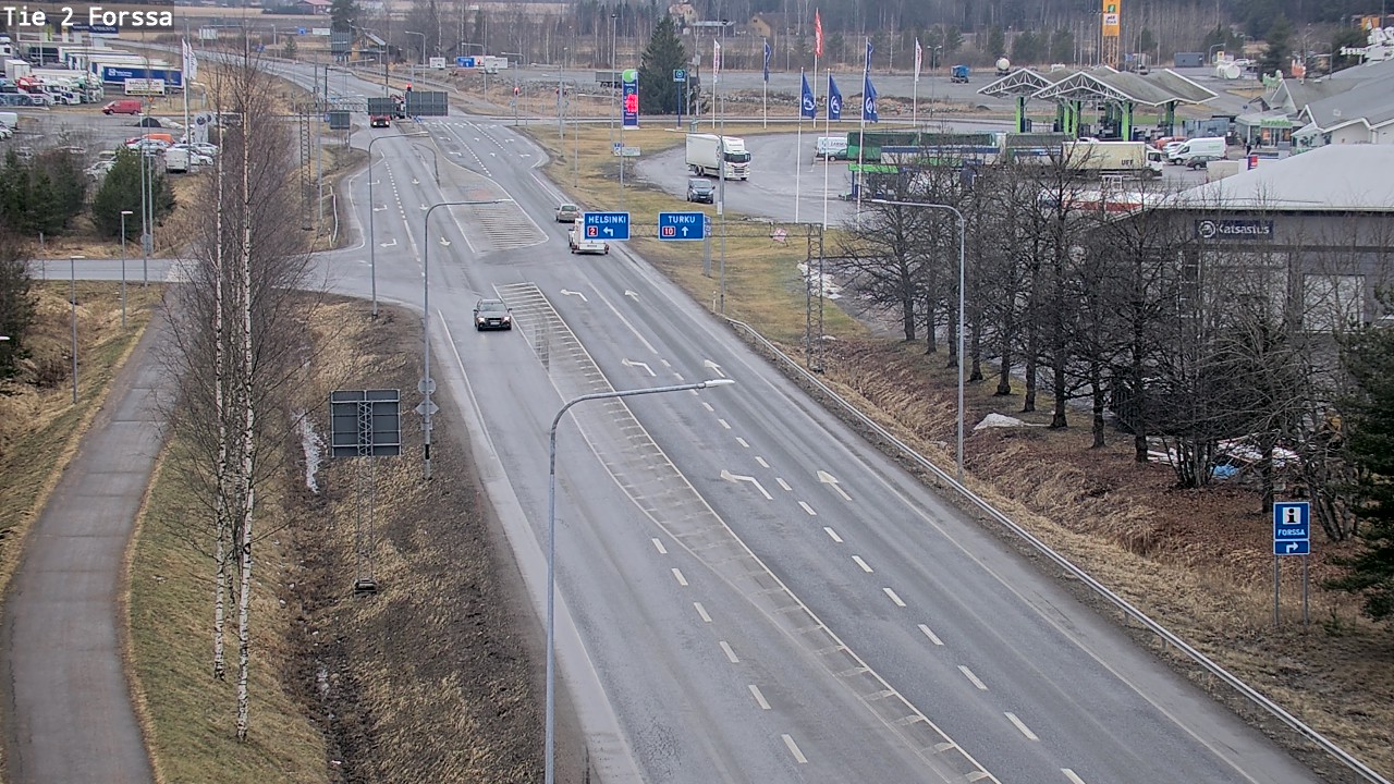 Weather Camera Image Road 2 Forssa, Forssa, Kanta-Häme