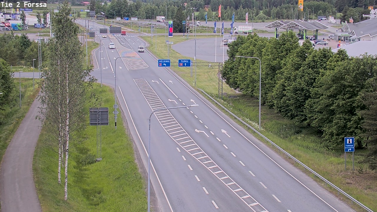 Weather Camera Image Väg 2 Forssa, Forssa, Kanta-Häme