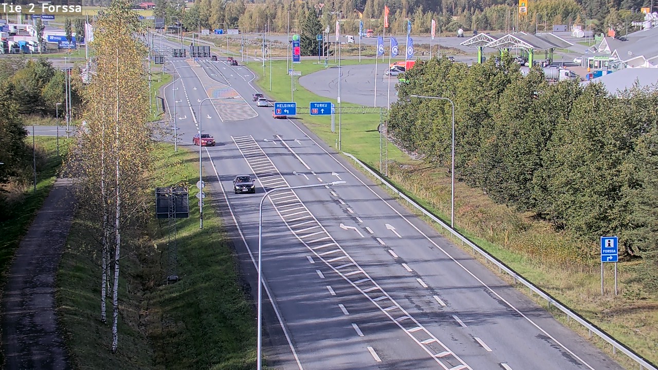 Weather Camera Image Road 2 Forssa, Forssa, Kanta-Häme