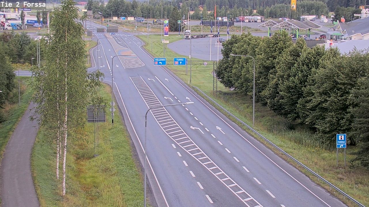 Weather Camera Image Road 2 Forssa, Forssa, Kanta-Häme