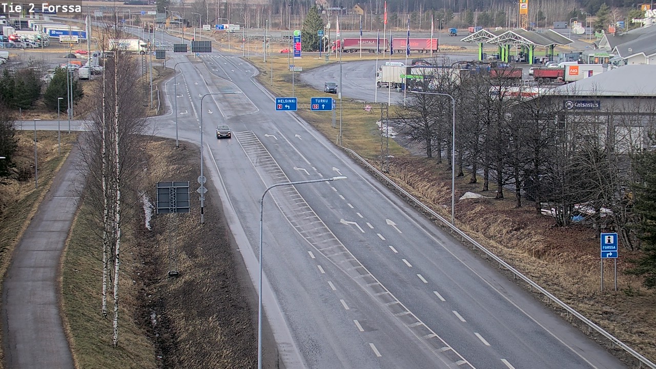 Weather Camera Image Road 2 Forssa, Forssa, Kanta-Häme