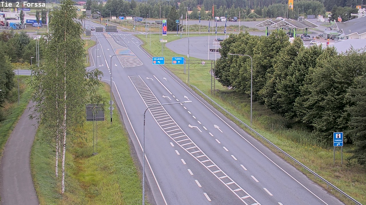Weather Camera Image Road 2 Forssa, Forssa, Kanta-Häme