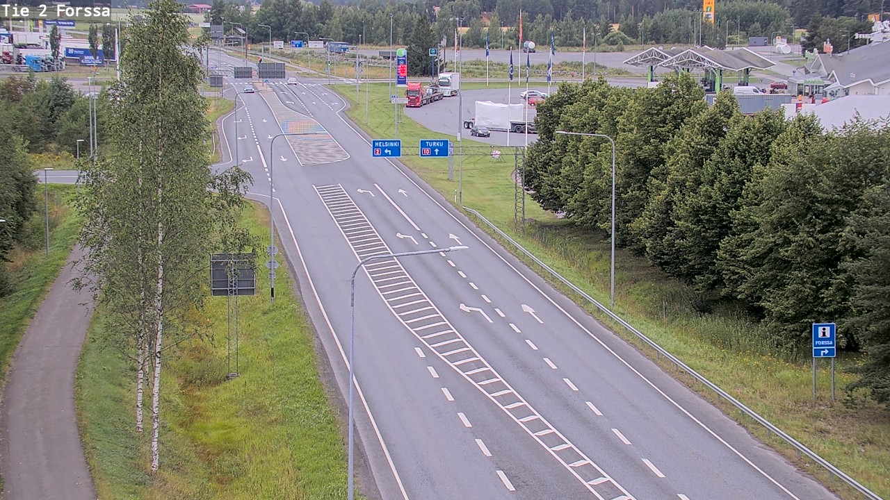 Weather Camera Image Väg 2 Forssa, Forssa, Kanta-Häme