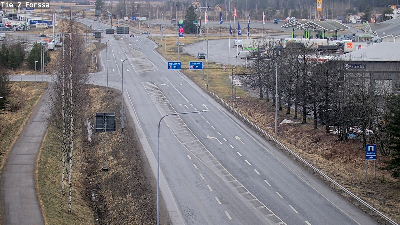 Weather Camera Image Road 2 Forssa, Forssa, Kanta-Häme