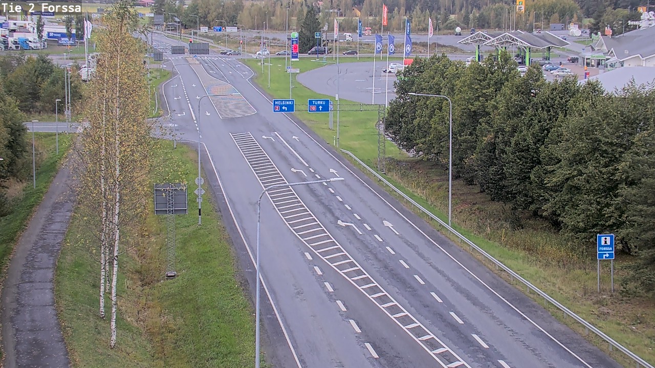Weather Camera Image Road 2 Forssa, Forssa, Kanta-Häme