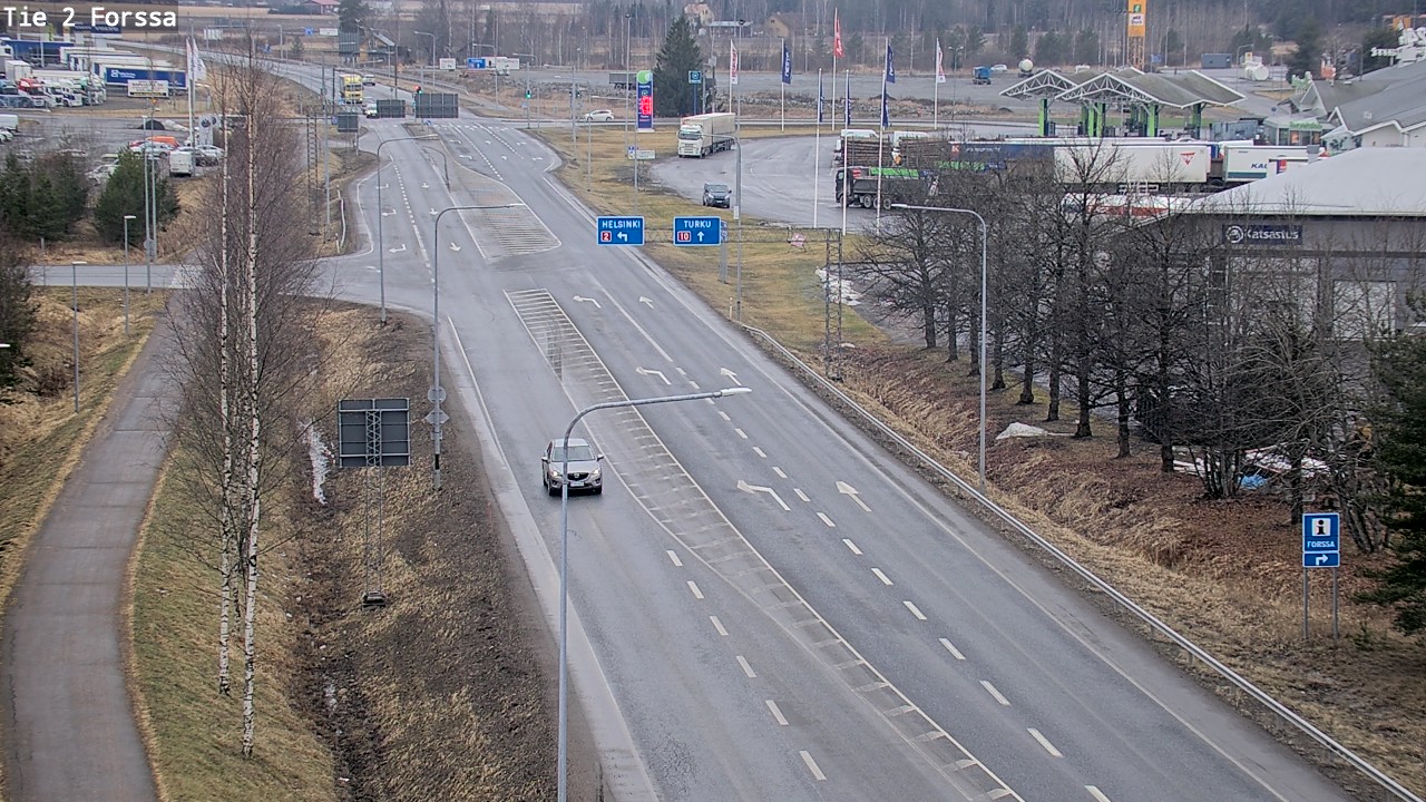 Weather Camera Image Road 2 Forssa, Forssa, Kanta-Häme