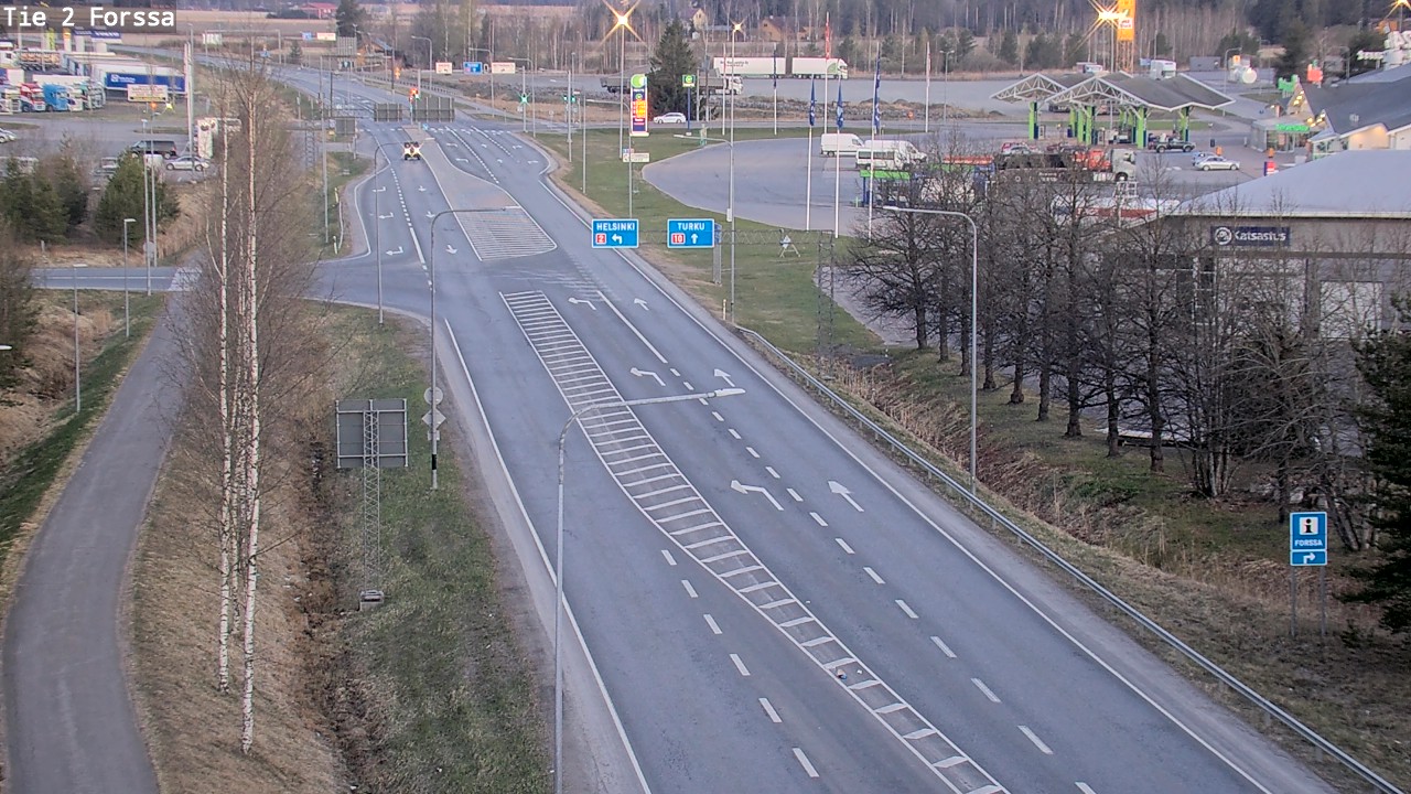 Weather Camera Image Road 2 Forssa, Forssa, Kanta-Häme